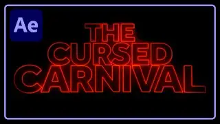 Horror Movie Title Animation in After Effects | After Effects Tutorial