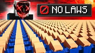 1,000,000 Villagers Simulate THE PURGE