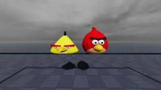 Two birds on the wire