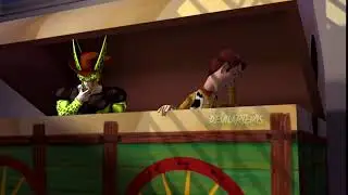 Perfect Cell Vs Woody