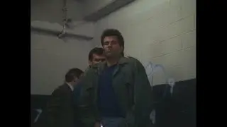 Cop with gun dick blasts bad guys in bathroom
