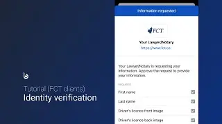 [Tutorial for FCT clients] eID-Me identity verification | iOS english | eID-Me digital ID