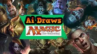 Ai Art - Magic The Gathering - I Trained My Ai Bot With Magic The Gathering Inspired Character Ideas