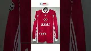 Лучшие ретро-формы Спартака #shorts #shortvideo #football #футбол #спартакмосква