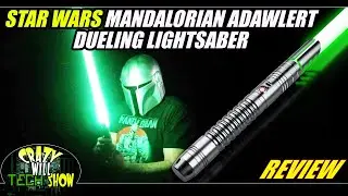 Star Wars Mandalorian Adawlert Dueling Lightsaber review