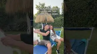 la giornata al mare .. quella reale 🤣 
