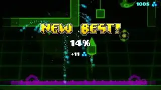 Geometry Dash World - Toxic Factory Levels 6-10, but everytime I lose it gets faster