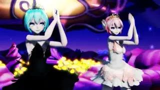 [MMD K-pop] IZ*ONE - Swan (Luka/Miku) {HD}