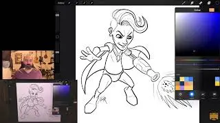 Lesson 4/25: The Color Selector in Procreate Explained PC0104