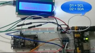 step by step : Nodemcu Esp8266 I2C lcd display