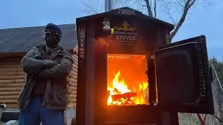 Эффективный способ обогрева теплицы. Дровяной бойлер Crown Royal 7300E.