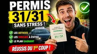 COMMENT OBTENIR 31/31 AU PERMIS DE CONDUIRE ?