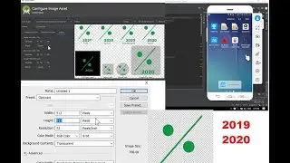 How to set icon in Android Studio Project And How to create Transparent Icon For App in 2019-2020