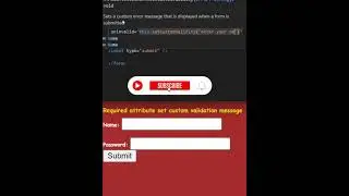 Validation with Required attribute in 