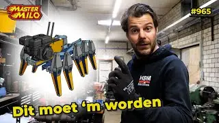 Mechanical walker krijgt vorm 