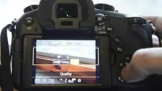 How to change image quality jpg vs. raw Panasonic FZ-1000