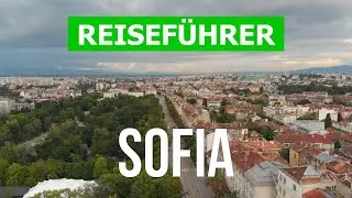 Stadt Sofia in 4k. Bulgarien, Sofia zu besuchen