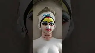 Maa Saraswati/Indian Sculpture making #art #artist #artandcraft #youtube #shorts