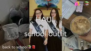 HAUL🛍️/ back to school📚/ unpacking мектепке бізбен бірге дайындал☀️💆🏻‍♀️