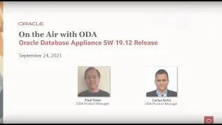 Oracle Database Appliance 19.12 Release and Patching Demo