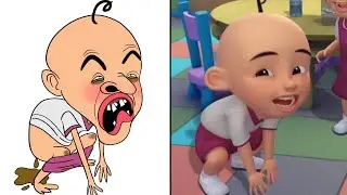 Lompat Si Katak Lompat Upin Ipin Drawing Meme | Upin & Ipin Kartun Lucu