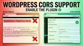How to Enable CORS Support in WordPress Using the Enable CORS Plugin.