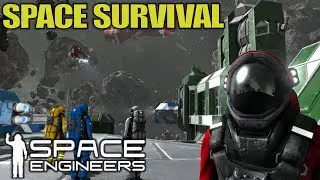 Space Survival Game Day 1 | Space Engineers | Let's Play Gameplay | E01