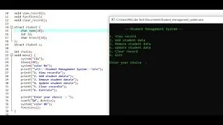 How To Create a Student Management System Project Using C++ | Student Management System  