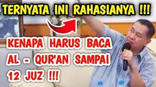 TERNYATA INI RAHASIANYA ! KENAPA HARUS BACA AL- QUR'AN SAMPAI 12 JUZ #rdayhajidwisusantoterbaru#rday