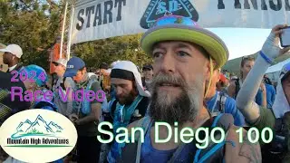 San Diego 100 Mile Endurance Run - 2024 Race Video - Chris Gorney bib #13