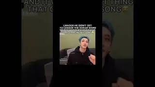 channie didn’t get to censor the swear word😭😭😭
