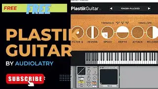 PlastikGuitar - FREE Guitar VST/Plugin by Audiolatry 