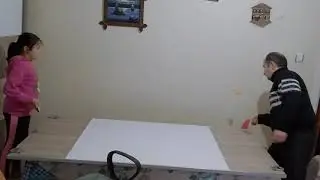 Sokağa çıkma yasağı olunca bizde evde başka eğlence bulduk
