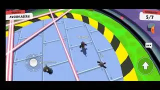 Stumble guys: Ga boleh loncat di laser tracer