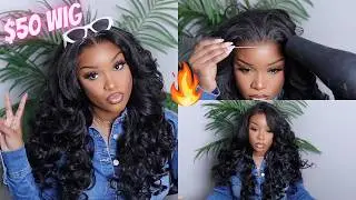 I AM SOLD! 😭 THIS FOR $50? 💃🙌 SAY LESS! 💯 SENSATIONNEL WHAT LACE 13X6 LACE FRONT WIG LATISHA! 🔥🔥