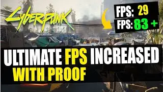 Cyberpunk 2077 - How To Increase FPS in Cyberpunk 2077 | Boost Your FPS In Budget PC