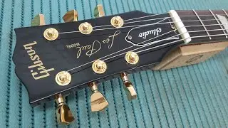 Gibson Les Paul Studio. Шлифовка ладов, отстройка.
