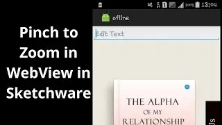 Pinch to Zoom in WebView in Sketchware