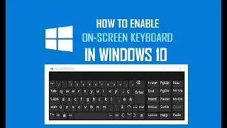 How To Activate Virtual Keyboard in Windows 10