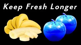 How To Keep Bananas Fresh Longer: Bluapple Produce Saver Review