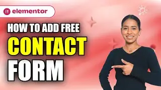 How to create a FREE Elementor Contact Form in WordPress | Tutorial
