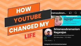 How YouTube changed my life with 500 subscribers 🥹