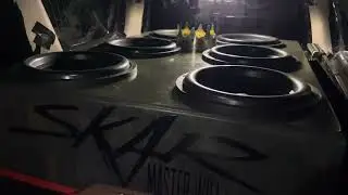 Riot, 6 #SkarAudio #VXF 15 D4’s, 6 SkarAudio SKv2-4500.1’s