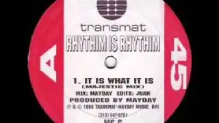 Rhythim Is Rhythim - It Is What It Is
