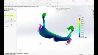 Simulation Safety Glasses Case 2 - SolidWorks | UTMA
