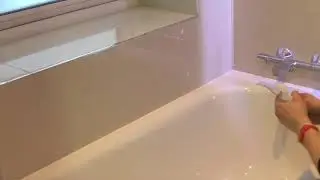 Replace silicone around the bathtub