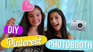 DIY PINTEREST INSPIRED PHOTOBOOTH!!