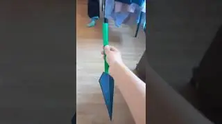 оцените кунай нож из стандоффа с бумаги