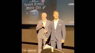 Seven Kings Must Die Premiere in New York | Alexander Dreymon | The Last Kingdom Finale