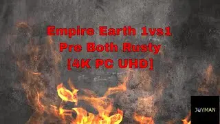 Empire earth Pre 1vs1 [ 4K PC UHD ] || Both Rusty